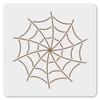 MAGJUCHE Spider Web Stencil 6 Inches, Reusable Stencil for Painting
