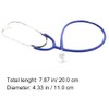 BAOSROY Children's Stethoscope, Toy Stethoscope, Metal Stethoscope, Children, Functional Double