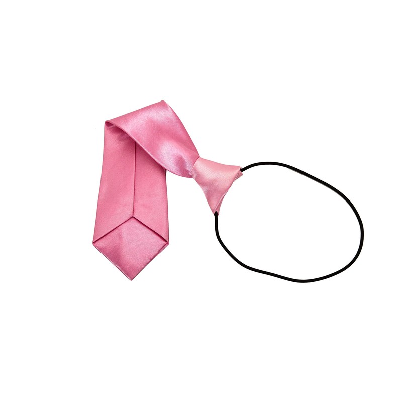 1 pcs Boys Pre-Tied Ties. Satin Plain Coloured Childrens Ties.