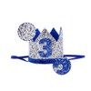 Baby 3 st Birthday Crown Hat, Birthday Party Decorations, Kids