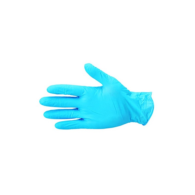 OX Pro Nitrile Disposable Gloves (Blue) - L