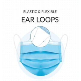 TATUBE 50Pcs Mouth, Disposable Face Mask for Unisex Outdoor, Protection Anti Dust Mask