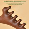 4-in-1 Gua Sha Massage Tool, Natural Wood Face Massager