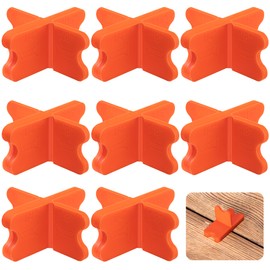 8 Pcs 4-in-1 Multi-Size Deck Spacer Tool - ABS Deck Board Spacers(1/16", 1/8", 3/16", 1/4") - Deck Spacers Assorted for Hardwood Pressure Treated Composite Decking