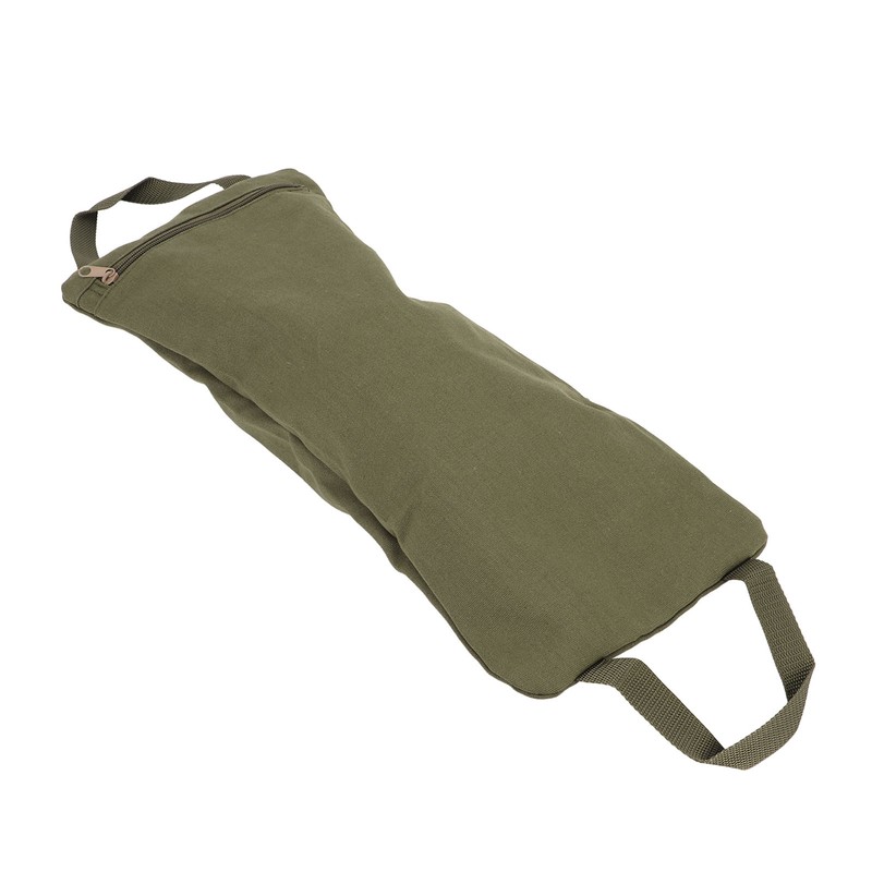 Military Green Yoga Sand Bag with Handle Portable Fillable Yoga
