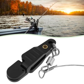 Be In Your Mind 2 Piece Downrigger Fishing Quick Release Clip with Steel Fishing Line B Shaped Pin Suitable for Deep Sea Fishing for Large Fish