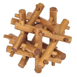 moses. 92132 History of the World Era of Puzzles - The Pillars of Olympia, Wooden Puzzle in the Tradition of Ancient Greece, Patience Game in Elegant Design