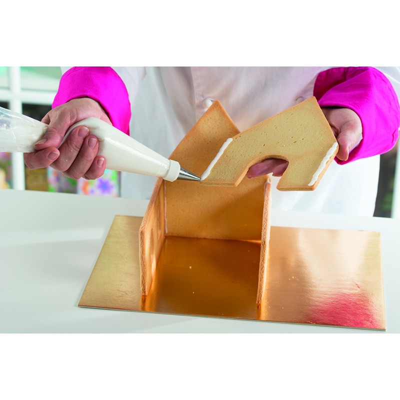 Decora 0255162 AUSSTECHER MÄRCHENHAUS 8-TLG, 17 x 20 x 5