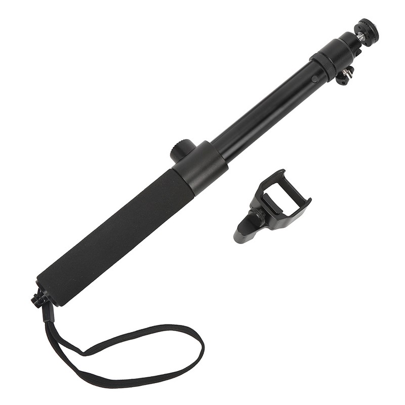 Handheld Selfie Stick Aluminium Alloy Adjustable Extension Rod with 1/4''