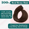 Rich Choices 5Pcs Hair Extensions Clip in Real Human Hair