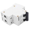 2P Miniature Circuit Breaker DIN Rail Mount Disconnect Switch for