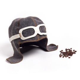 Traditional Sauna Hat - Sheep's Wool Felt Sauna Hats - The Main Russian Banya Accessories - Finnish Sauna Hat for Men and Women - Head Protection from Hot Steam - Pilot