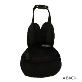 Zoe Miffy Face Bag Charm BK 059876 Miffy Black