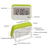 Large Digits Digital Timer Alarm Clock Mute Small Digital Kitchen