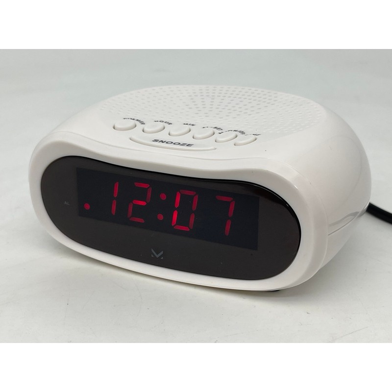 Majestic Sveglia (Sve-232) Digital White S Modern Alarm Clock