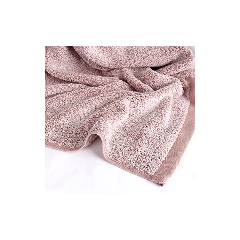 Everplush Diamond Jacquard Bath Towel Set - 10 Piece, Rose