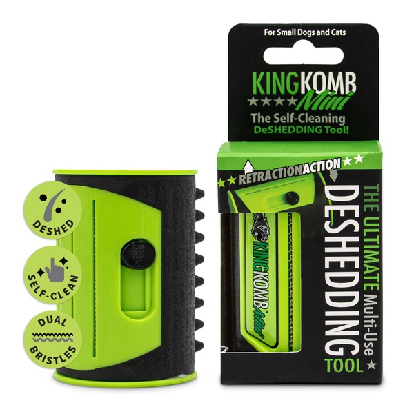 King Kanine King Komb Deshedding Tool for Top & Undercoat
