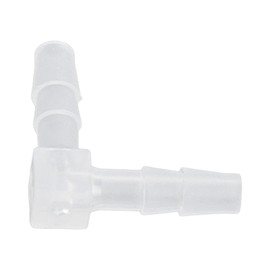 10Pcs Elbow Hose Barb Plastic Fitting Elbow Hose Barb Plastic Fitting 90 Degree Elbow Hose Barb Plastic Equal Barbed Joint (6mm)