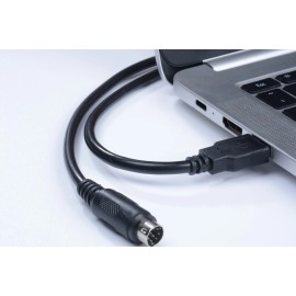 MiCondora USB-SC09-FX Cable for Mitsubishi PLC FX3U FX Series Taiwan Shihlin AX Series 6FT