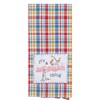 Paquete de 2 toallas de cocina bordadas de Kay Dee