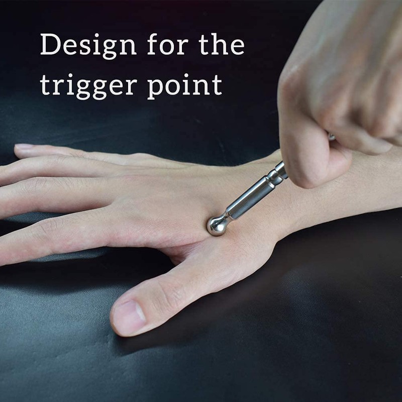 GYX COELE Acupuncture Pen, Facial Reflexology Tools Stainless Steel, Trigger