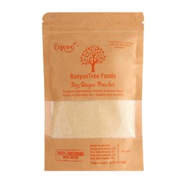 BanyanTree Foods Ginger Powder | Ground Ginger 100g ~ All Natural, Indian Origin | No Color | Vegan | Gluten Free