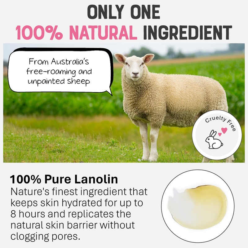 Dr. Lipp Original Lanolin Nipple & Lip Balm - 100%