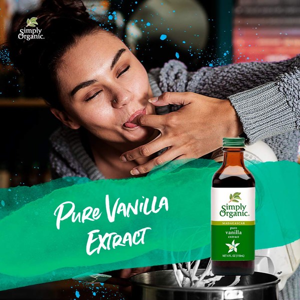 Simply Organic Vanilla Extract, Certified Organic | 4 oz
