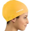 CRESSI Super Stretch Swim Cap, Yellow