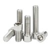M2.5-0.45 x 16mm Stainless Steel 201,GB/T 70,Metric Socket Head Cap