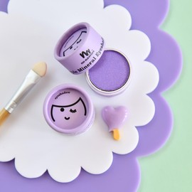 No Nasties Kids Eco Eyeshadow Pressed Powder - Purple, 1g
