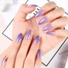 Temperature Color-Changing False Nails – 24PCS Fake Nails with Thermal