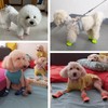 4PCS Small Dog Shoes, Breathable Mesh Boots,Summer Breathable Dog Boots