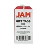JAM PAPER Gift Tags with String - Medium - 4
