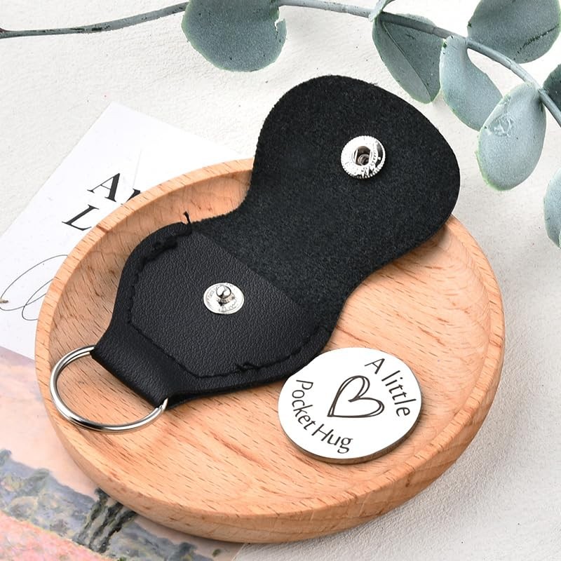 Guqqeuc Pocket Token Gifts for Girlfriend Boyfriend Long Distance Relationship