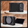 MUZIRI KINOKOO Sony ZV-E10 II Case, Vintage Textured Genuine Leather