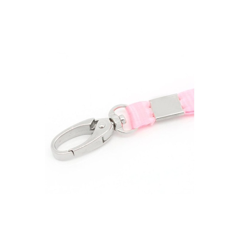 CKB Ltd 10x Premium Pink Lanyard Neck Strap Swivel Metal