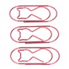 4 Box Cute Cat Paper Clip Fun Shaped Plated Surface