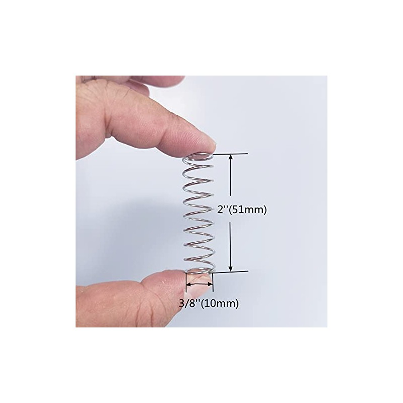 BASE WAVE 2-Pack Replacement Pruning Shear Spring (Length 2'' /