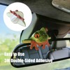 Cute Resin Frog Decor Set, 2 Pcs, Fun Gift Idea