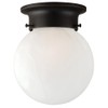 Design House 514521 Traditional 1 Indoor Ceiling Mount Globe Light