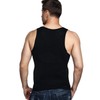 Odoland Men's Compression Tank Top, 3-Piece Set, Compression Baselayer, Sleeveless,