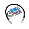 eXODA Batteriekabel 25 mm² 50cm Kabelschuhe M6 und M8 Schwarz