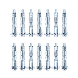 INCREWAY Wall Anchor, 20 Pcs M4×38 Heavy Duty Zinc Plated Steel Molly Bolt Hollow Drive Wall Anchor Screws for Drywall Sheetrock