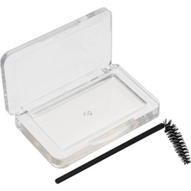 Healvian Jabón para Forma Cejas Gel Fijador, Set en Caja Acrílica Transparente, Estiliza y Fija sin Irritar para Maquillaje Profesional