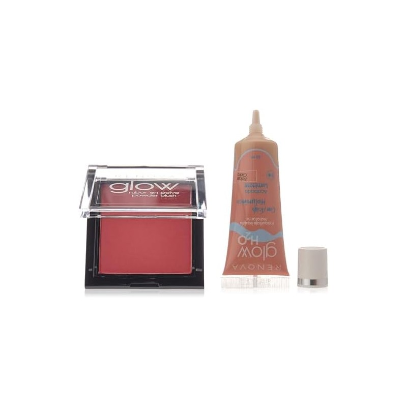 Renova Kit Rubor Fucsia & Maq Glow H2O Claro