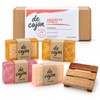 Jabones Exfoliantes con Fibras Naturales · Cítricos · 4 Barras