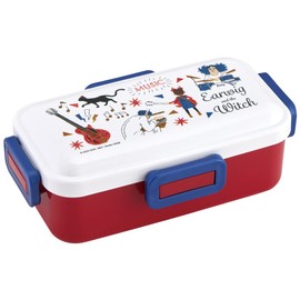 Skater PFLB6AG-A Ag+ Silver Ion, Antibacterial, Fluffy, Dome-Shaped Lid, Lunch Box, 18.9 fl oz (530 ml), Arya and Witch, Ghibli