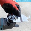 HEMUNC 4PCS Oscillating Multitool Saw Blades, Oscillating Multi Tool Hook