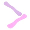 2Pcs Silicone False Eyelash Holder, Reusable Wave Shape Eyelash Extension